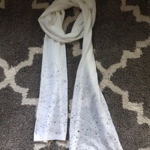 White scarf